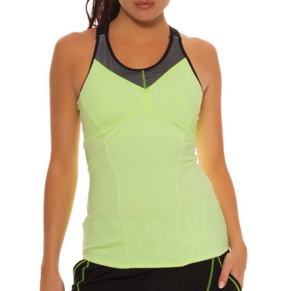 🎾Lucky In Love Neon Tennis Tank Top🎾